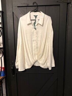 Terra & Sky Soft Cream Women's Top